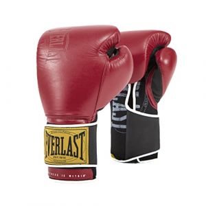 Everlast 1910 TRG Glove, Gants De Boxe Mixte, Rouge, 14oz
