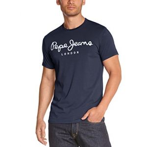 Pepe Jeans T-shirts Original Stretch - Navy - XXL