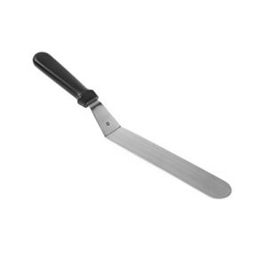 Image de Hendi Spatule à Crêpes en Inox avec Manche en pp - l 254 mm - Noir