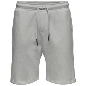 Image de Only & Sons ONLY&SONS ONSCERES Life Sweat Shorts Noos, Light Grey Melange, XL Homme