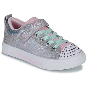 Image de Skechers Baskets basses enfant TWINKLE SPARKS Argent&eacute; - Taille 35