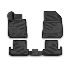 Omac Tapis de Sol pour Peugeot 308 2014-2021 TPE Noir