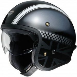 Image de Shoei Casque jet J.O Hawker gris/noir - XS