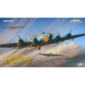 Eduard Maquette The Bloody Hundredth 1943 B-17F Flying Fortress - 1/48 1/48 - Maquette d'avion - Edua11183