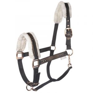 Waldhausen Licol pour poney avec fourrure Elegant