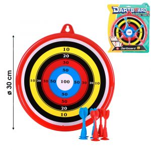 Hanger Cible avec flechettes de diam&egrave;tre 30cm