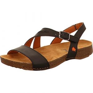 Art I Breathe, Sandale Femme, Black, 36 EU