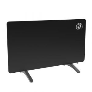 Princess Chauffage infrarouge connect&eacute; - Radiateur mural plat - 480 W -Thermostat r&eacute;glable jusqu'&agrave; 50 &deg;C - Minuterie 24 h - Programmation hebdomadaire (Noir)