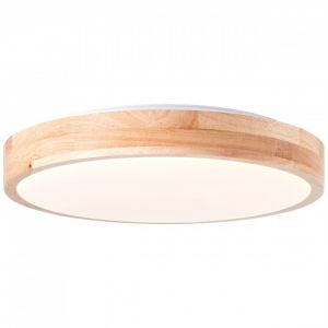 Brilliant AG Plafonnier Slimline LED Blanc, Bois clair, 1 lumière - - - Slimline - Délai de livraison moyen: 6 à 10 jours ouvrés. Port gratuit France métropolitaine et Belgique dès 100 €.
