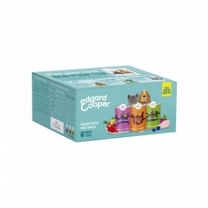 Edgard & Cooper Multipack 3 saveurs - 6 x 400 g