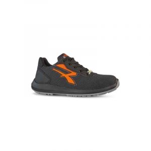 Chaussures de sécurité basses TAURUS S3 SRC ESD - Gris - Orange - RED UP RU20114 - U-Power - Gris - Orange - 43 - taille: 43