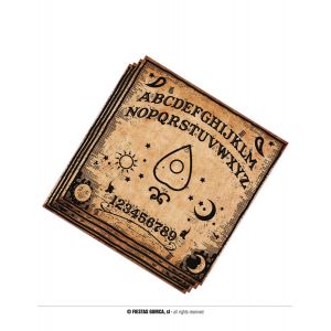 20 Serviettes en papier Ouija 33 x 33 cm
