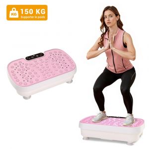 Plateforme Vibrante Pour Appareil De Fitness &Agrave; Domicile, Capacit&eacute; De Charge De 150 Kg, Longueur De 46 Cm, Vitesse R&eacute;glable