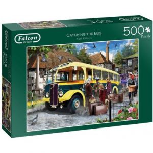 Image de Diset Puzzle 500 pièces : Prendre le bus