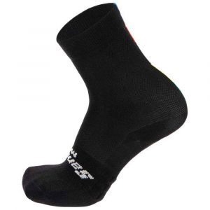 Santini Des Chaussettes Uci Rainbow High Profile EU 36-39 Black