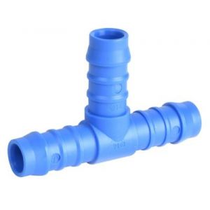 Spido Raccord en T &agrave; cannelures &eacute;gales poly Spid'O