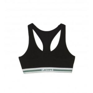 Lacoste Pour femme. Soutien-gorge Heritage noir