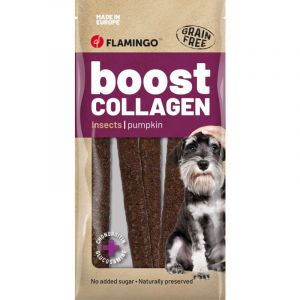 Flamingo Boost Saucisse avec Insectes ET COLLAGÈNE 6PCS 600G