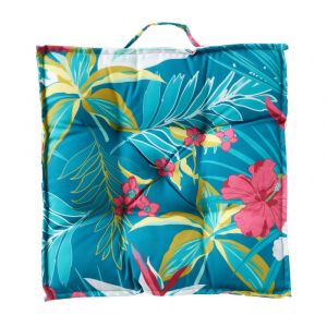 Today Coussin de sol extérieur carré imprimé 43x43cm