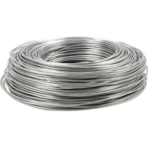 Creotime Fil aluminium - Argent - 2 mm x 100 m