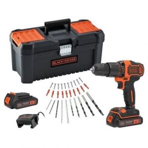 Perceuse-visseuse BDCHD18C2TA-QW a percussion 18V (2 batteries)