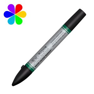 Winsor & Newton Marqueur d'aquarelle - Vert de hooker fonc&eacute;