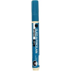 Creotime Feutre porcelaine - Pointe 2-4 mm - Turquoise