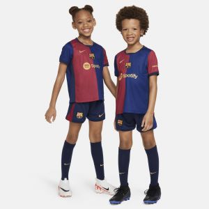 Nike Ensemble 3 pièces replica Football FC Barcelone 2024/25 Stadium Domicile pour enfant - Bleu - Taille M - Unisex