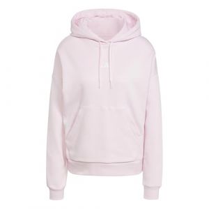 Adidas Femme Essentials Small Logo Feel Cozy Hoodie, Clear Pink/White, M
