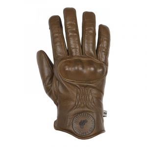 Helstons Gants cuir hiver Snow marron- T12