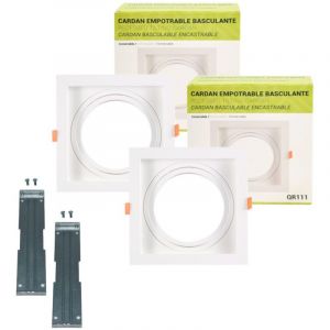 Barcelona led Suspension en osier "Tien" avec interrupteur et prise
