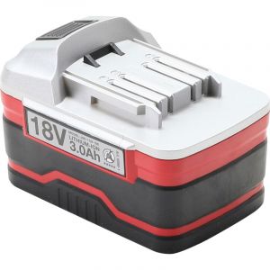 BGS Technic Accu de rechange Li-Ion 18 v DC/3,0 Ah pour clé à choc sur accu art. 9260