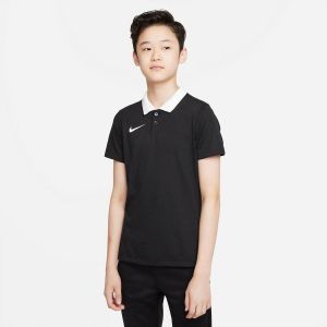 Nike Polo Park Dri-fit - Noir/blanc Enfant, pointure Small - ['Noir'] - Taille Small