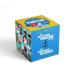 Tintin, la série - Collection de 2 tomes - Les Oranges Bleues et Le Mystère de la Toison d'Or - Coffret DVD