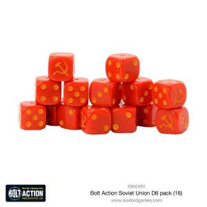 Warlord games Soviet Union D6 Bolt Action
