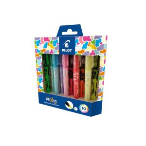 Pilot Pochette de 10 surligneurs Light - Couleurs variées