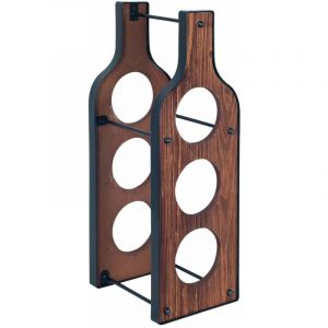 R&eacute;tro Range bouteilles en forme de bouteille