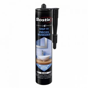 Image de Bostik Mastic polymère hybride MSP 111 Pièces Humides (différentes coloris) (blanc) - Couleur : Blanc