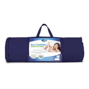 Image de SweetNight SurMatelas Mémoire de Forme 160x200 cm | Epaisseur 3 cm | Viscoélastique | Mousse Haute densité | Déhoussable | Lavable | Qualité Hôtellerie de Luxe