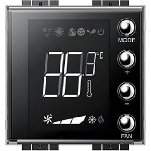 Image de Bticino Lumière vivante myhome thermostat avec affichage 2modules od bus ln4691