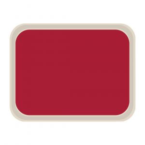 Roltex Plateau De Service En Polyester Standard 470X360Mm Rouge - Rouge