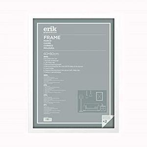 Grupo erik Cadre 60X80 Cm MDF Blanc