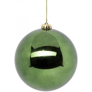 Atmosphera Créateur d'intérieur - Boule de Noël La Maison des Couleurs 15cm Vert Olive