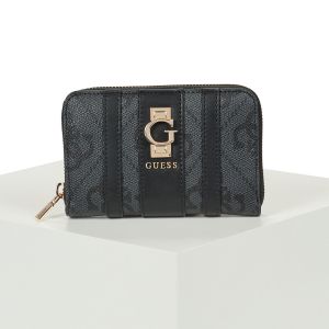 Guess Portefeuille ERENIA SLG MEDIUM ZIP AROUND Noir - Taille Unique