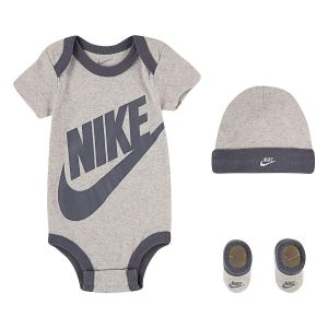 Nike Ensemble body+chaussettes+bonnet avec logo bébé garçon Futura