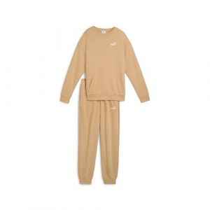 Puma Relaxed Sweat Suit TR cl, Trajes de punto Femme, Warm Beige,