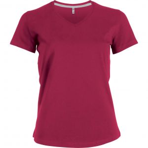 Kariban T-shirt femme cintré Col V
