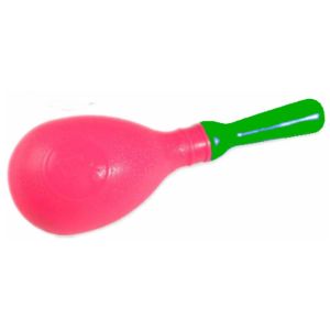 Ruedelafete Maxi Maracas plastique colorée (par 1)