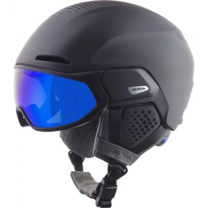 Alpina Alto QLITE Casque, noir 51-55cm Casques ski & snowboard