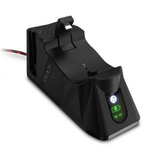 Image de Stealth SW-C100 Station de Charge Double Compatible avec Les contrôleurs sans Fil Pro et Switch Joy Con